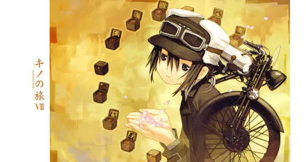 Hermes (Kino's Journey) Kino (Kino's Journey) Anime Kino's Journey HD Desktop Wallpaper | Background Image