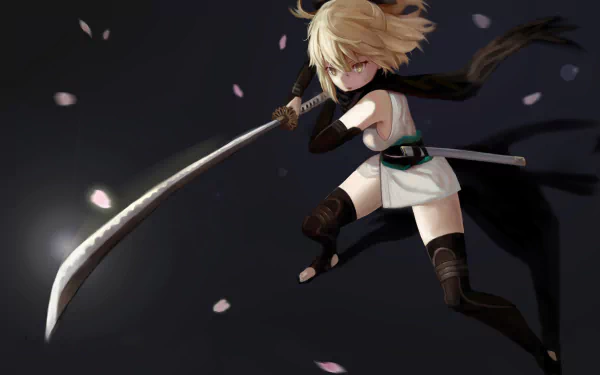 Sakura Saber Anime Fate/Grand Order HD Desktop Wallpaper | Background Image