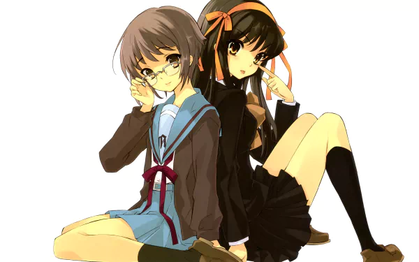 Anime The Melancholy of Haruhi Suzumiya HD Desktop Wallpaper | Background Image