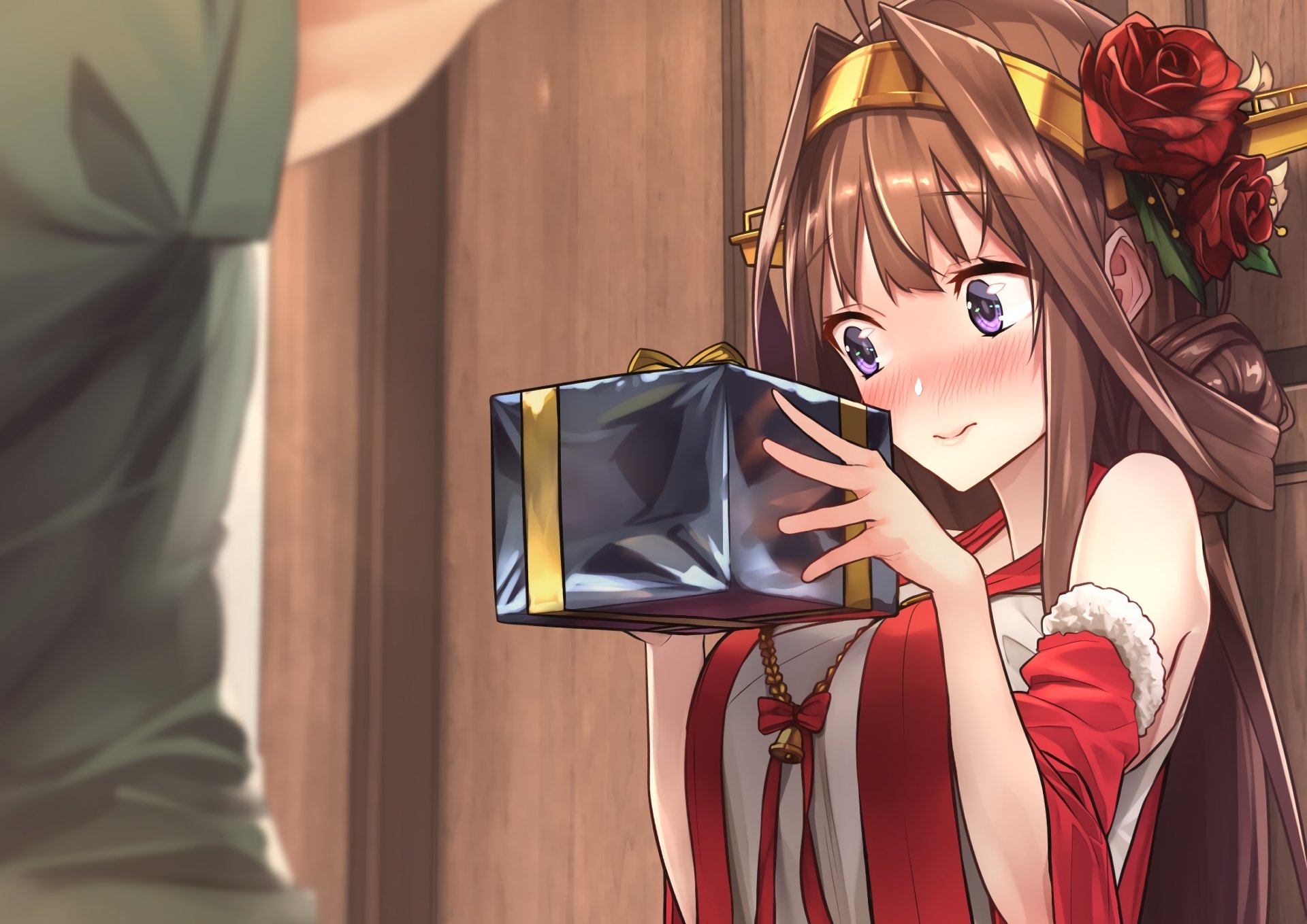 Download Kongou (Kancolle) Anime Kantai Collection HD Wallpaper