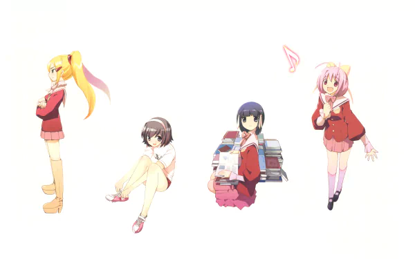 Anime The World God Only Knows HD Desktop Wallpaper | Background Image