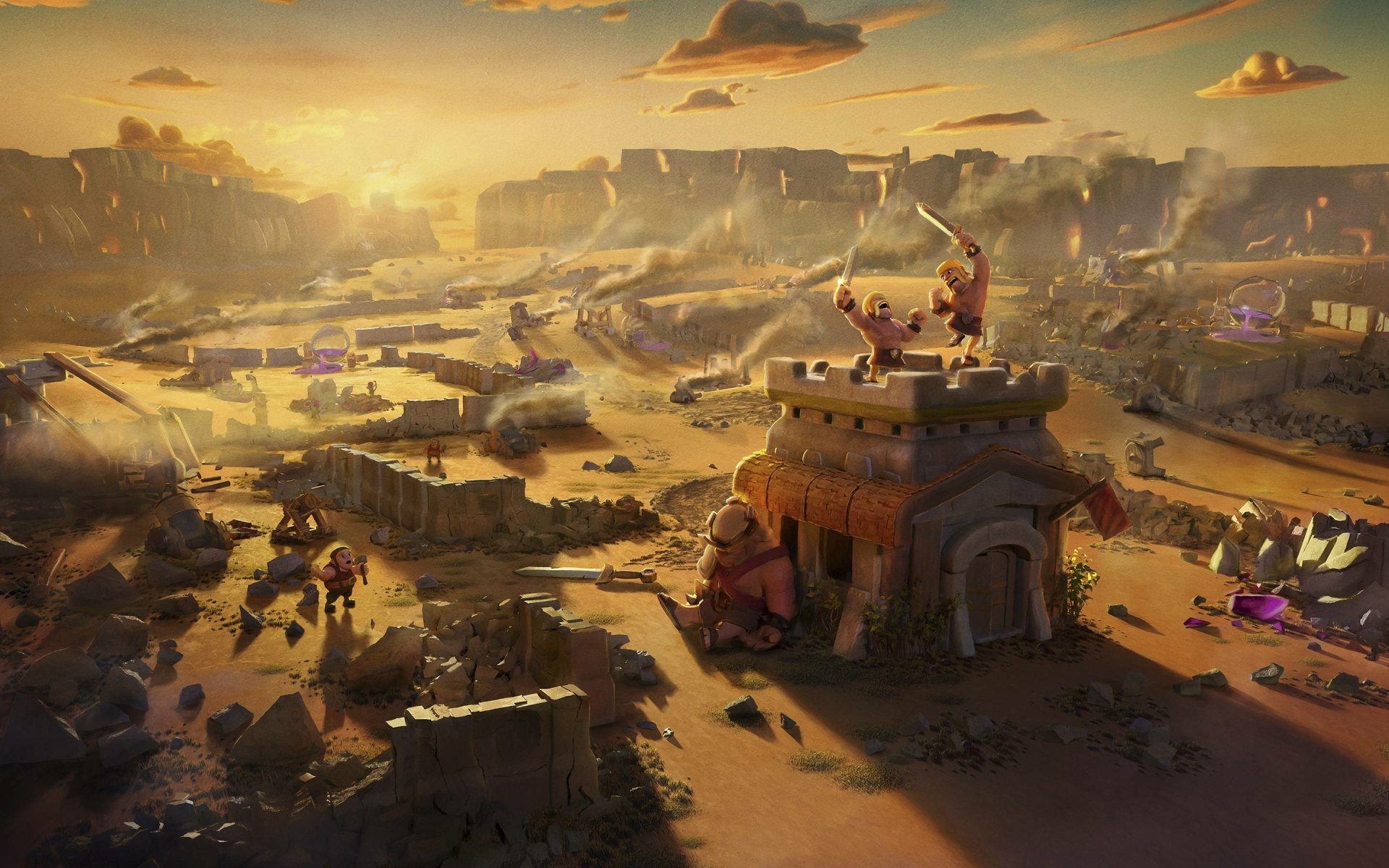 Clash Of Clans HD Wallpaper Background Image 2880x1800.