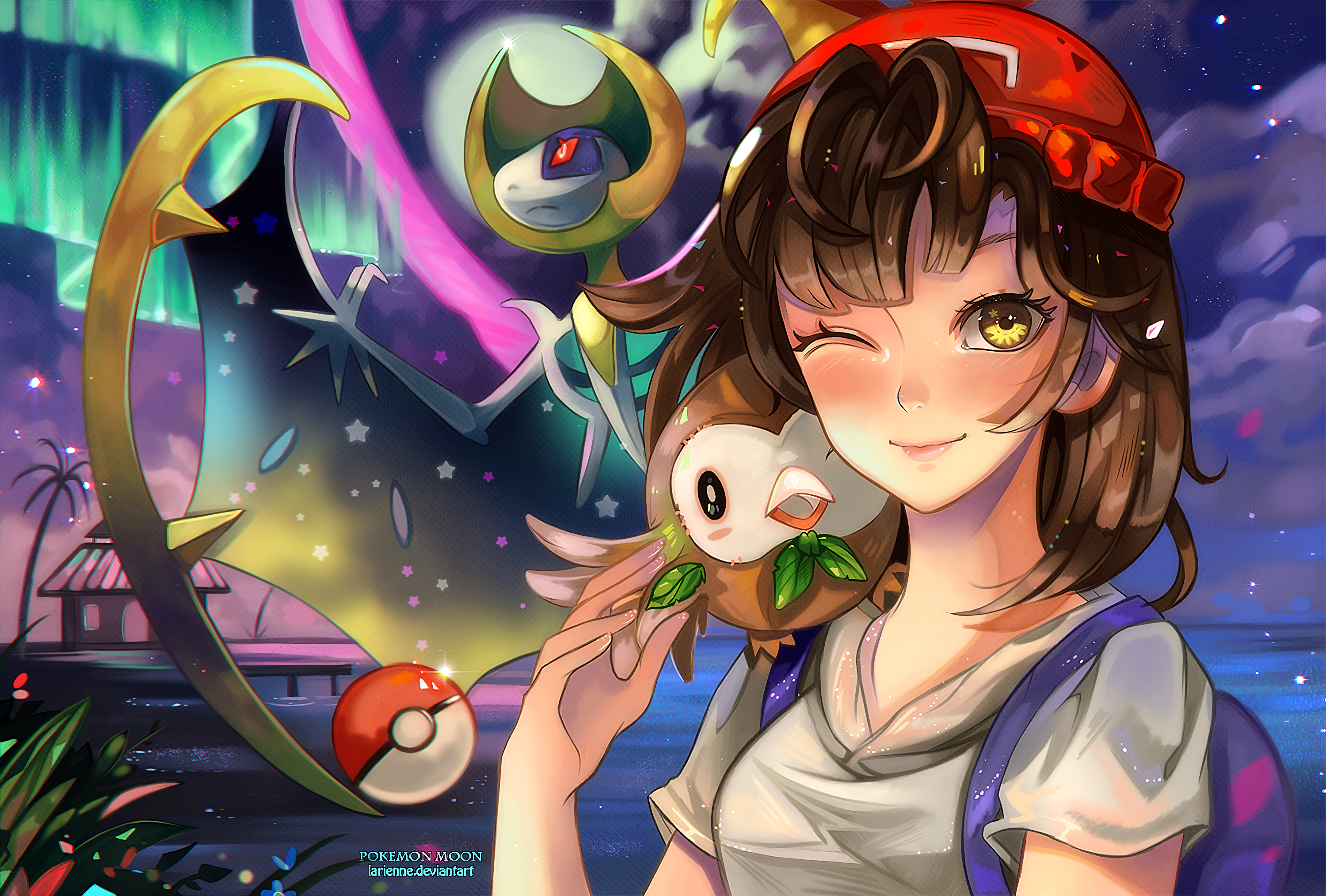 Video Game Pokémon: Sun and Moon HD Wallpaper | Background Image