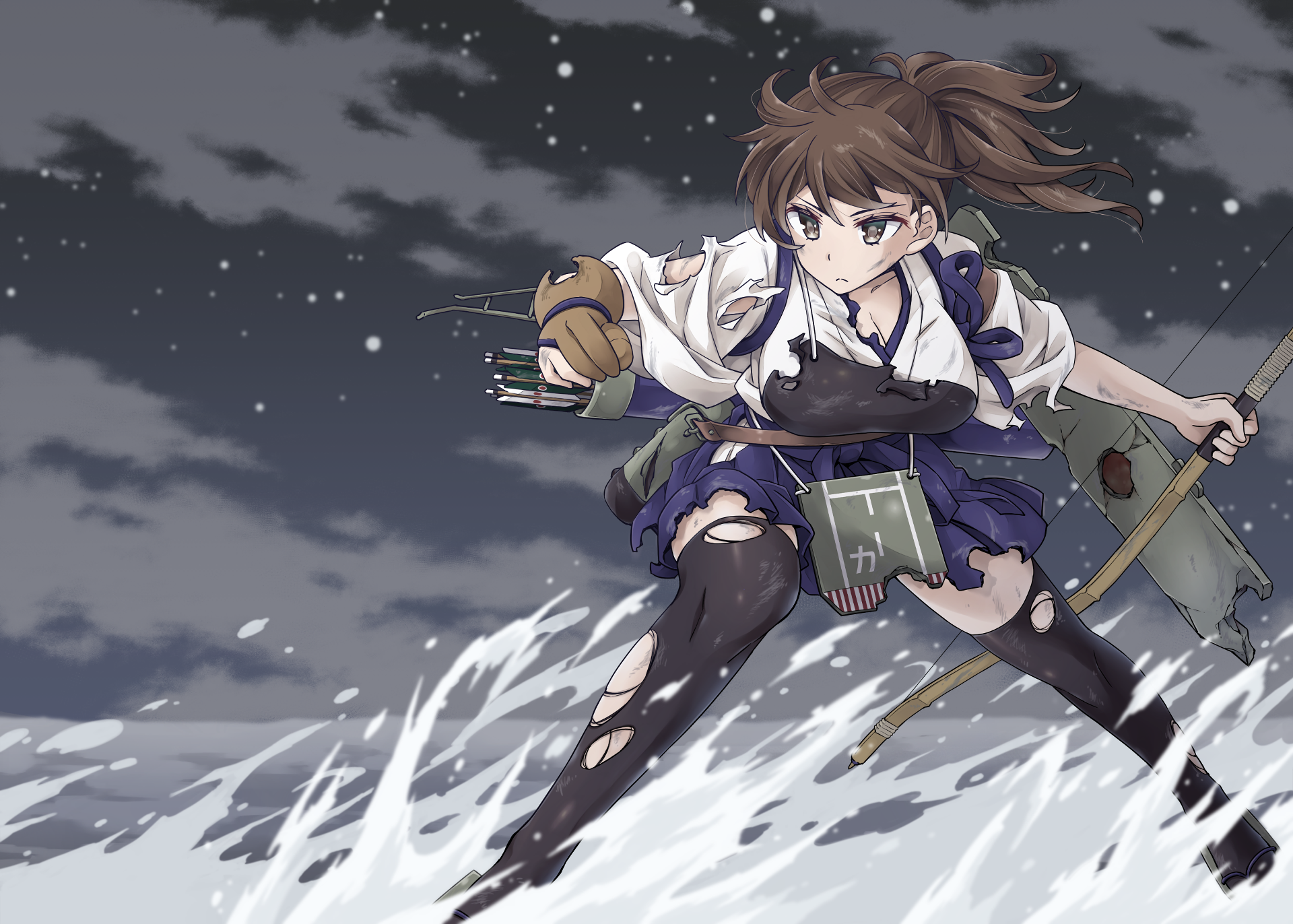 Download Kaga (Kancolle) Anime Kantai Collection HD Wallpaper