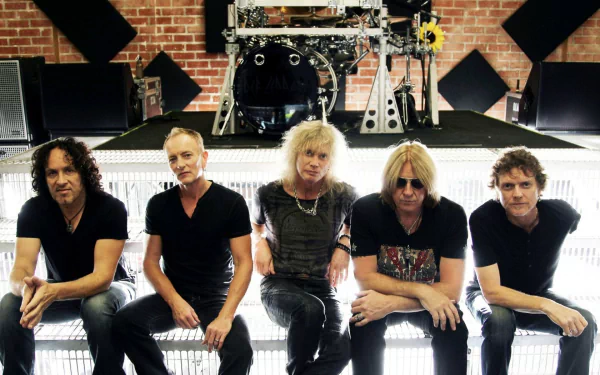hard rock heavy metal music Def Leppard HD Desktop Wallpaper | Background Image