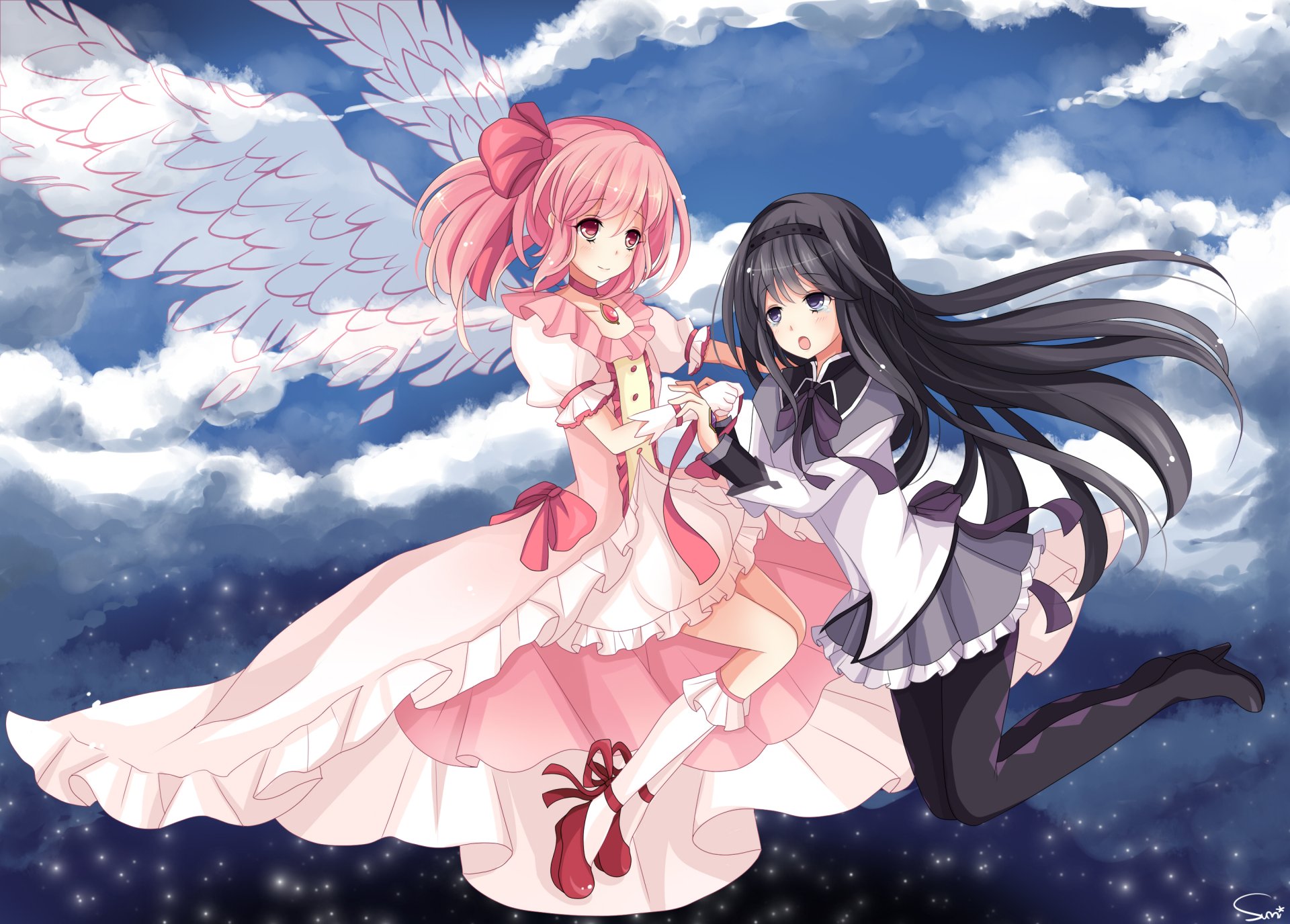 Download Anime Puella Magi Madoka Magica HD Wallpaper