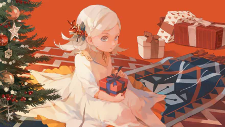 Anime Christmas anime christmas HD Desktop Wallpaper | Background Image