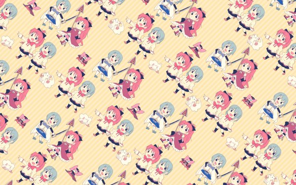 Anime Puella Magi Madoka Magica Sayaka Miki Kyōko Sakura Kyuubey Charlotte HD Wallpaper | Background Image