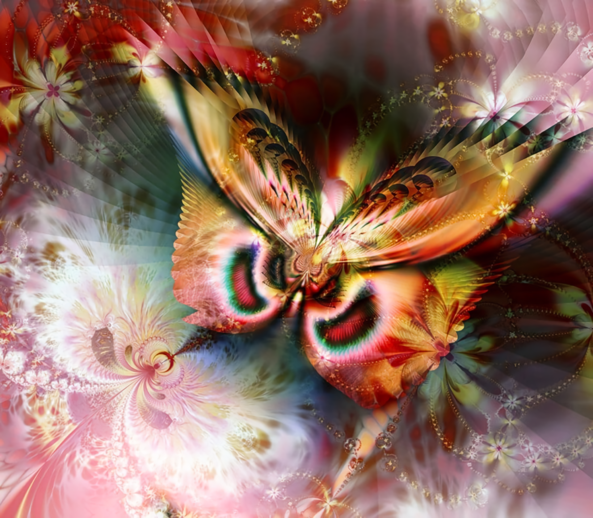 Download Colorful Artistic Butterfly HD Wallpaper