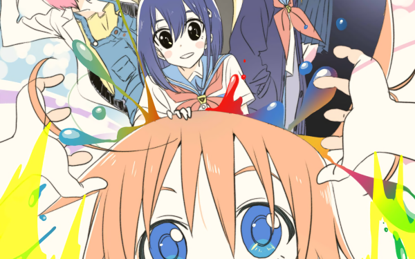 Anime Flip Flappers Papika Kokona HD Wallpaper | Background Image