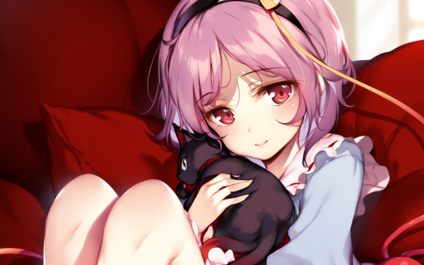 Anime Touhou Satori Komeiji HD Wallpaper | Background Image