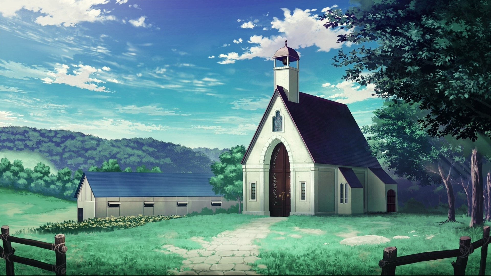Церковь из аниме