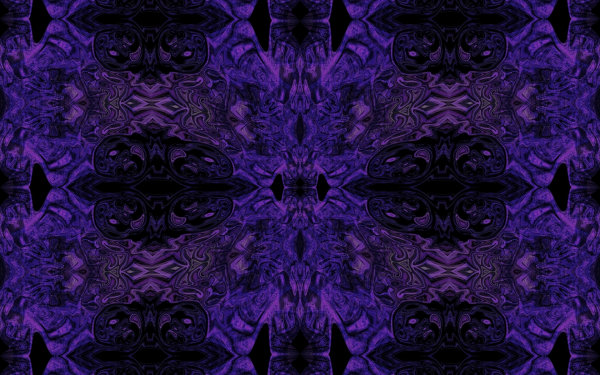 Abstract Purple Fractal Reflection HD Wallpaper | Background Image