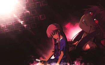 Anime Mirai Nikki HD Wallpaper by DinocoZero