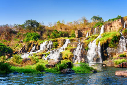  Pongour Waterfall in Vietnam