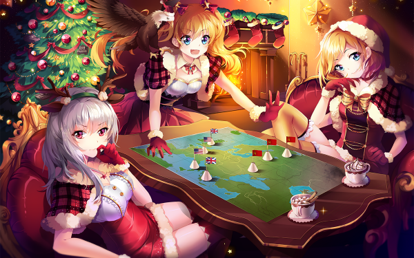Anime Christmas HD Wallpaper | Background Image