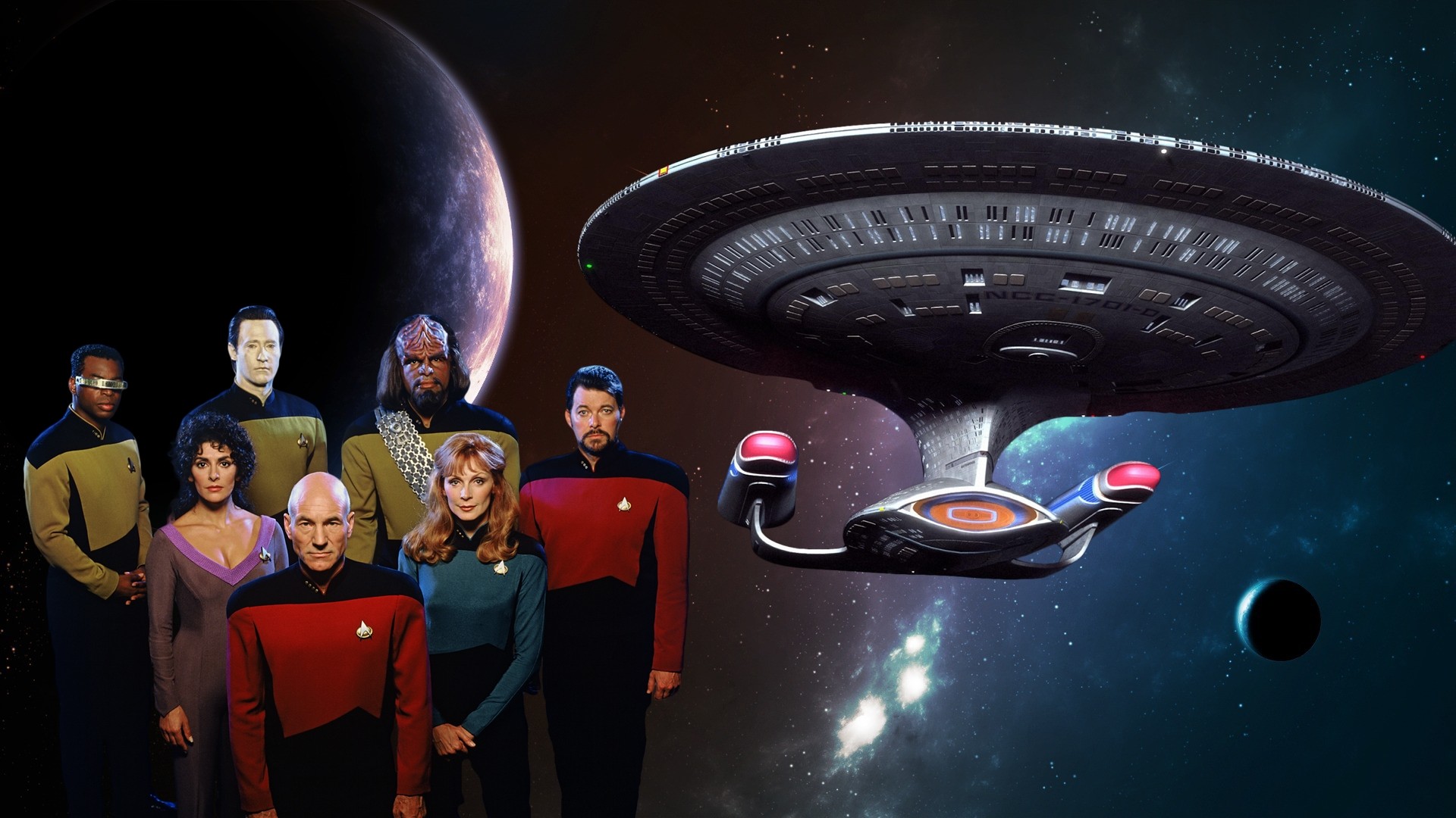 Series de Televisión Star Trek: La nueva generación Fondo de pantalla HD | Fondo de Escritorio
