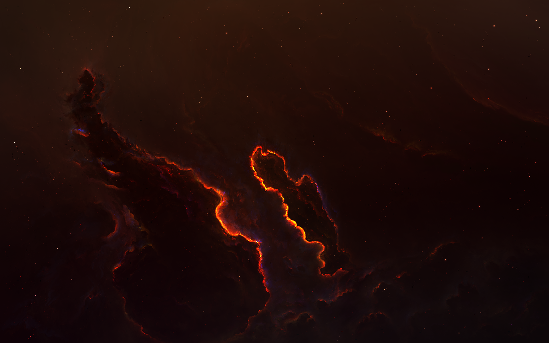 Akrino Nebula by Starkiteckt