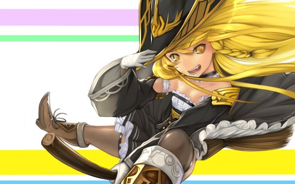 Anime Touhou Marisa Kirisame Witch HD Wallpaper | Background Image