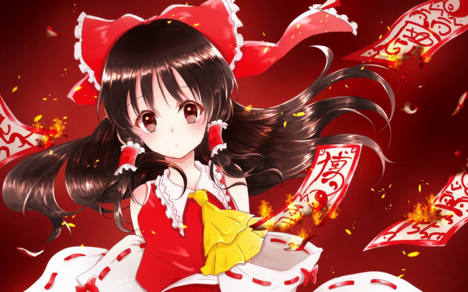 Anime Touhou HD Wallpaper