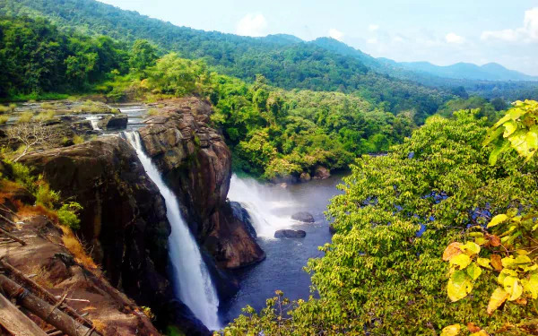  Athirappilly Falls in India
