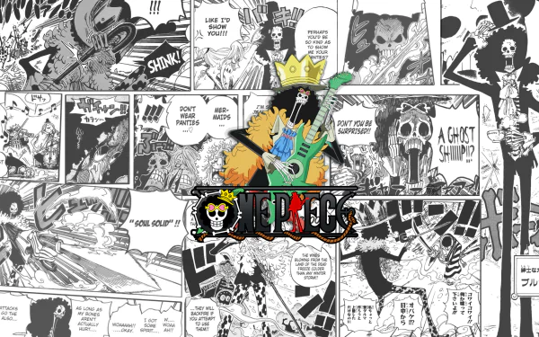 Brook (One Piece) Anime One Piece HD Desktop Wallpaper | Background Image