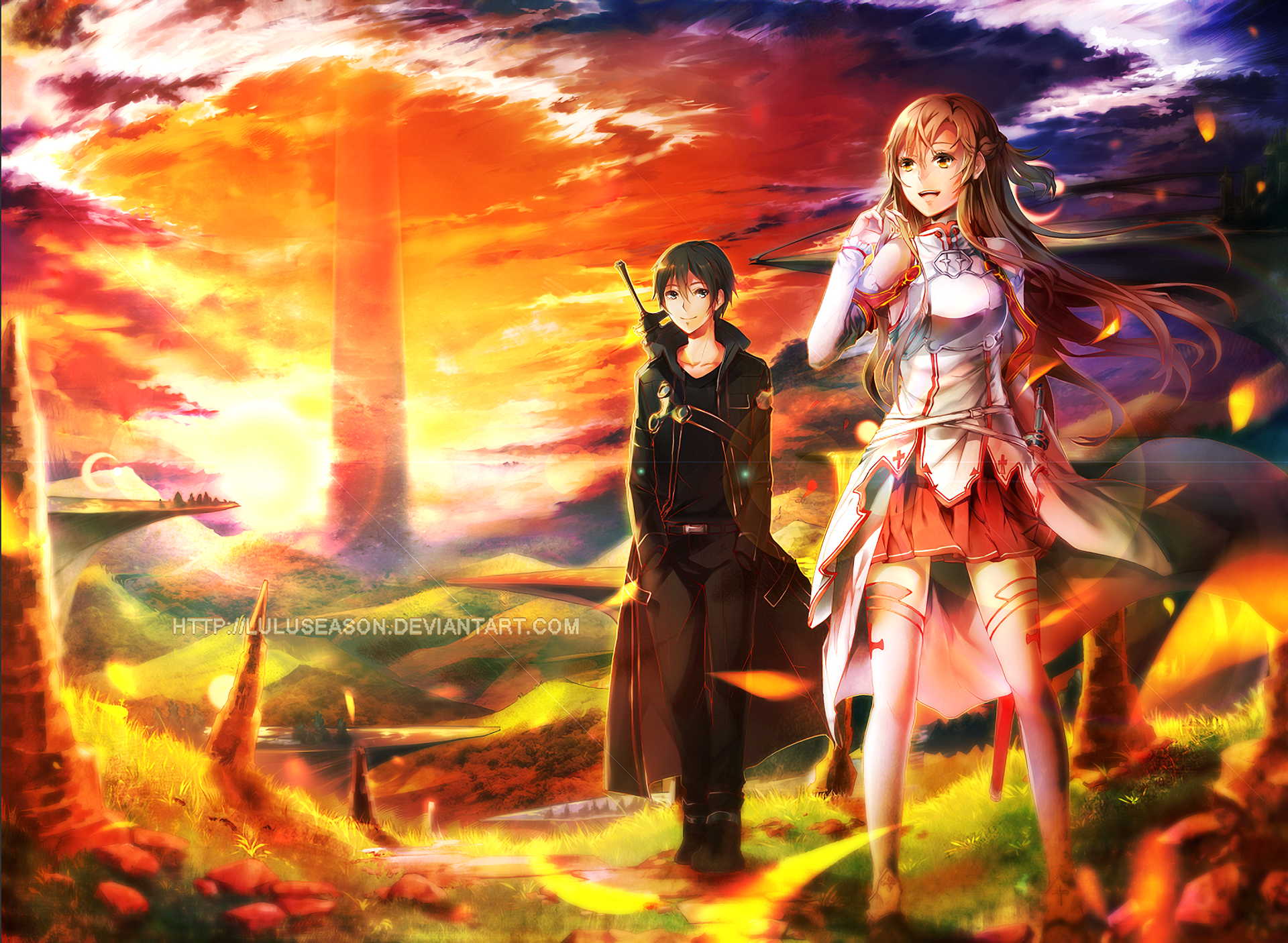 Anime Sword Art Online HD Wallpaper