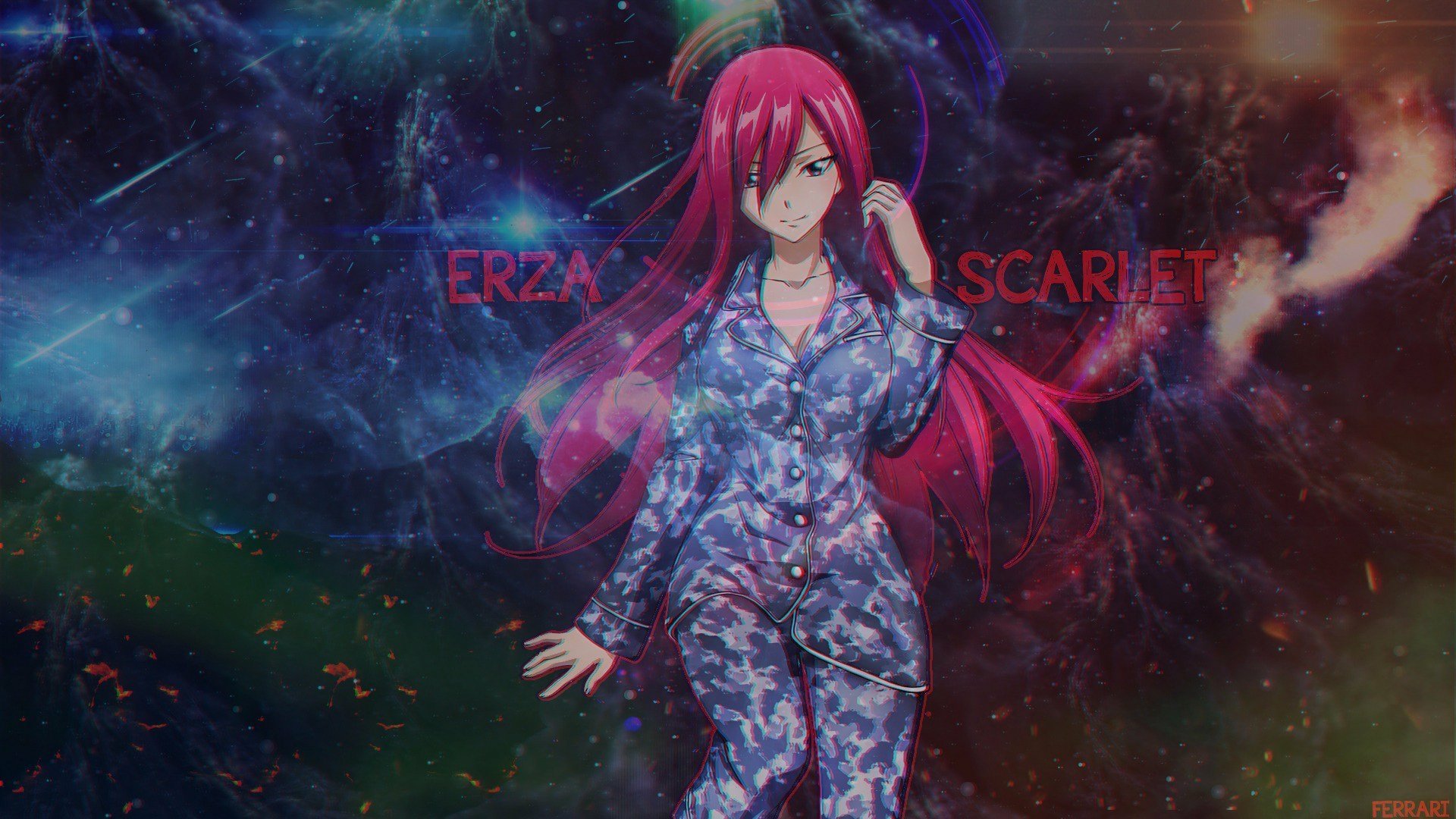 Erza Scarlet Wallpaper HD Wallpaper | Background Image | 1920x1080