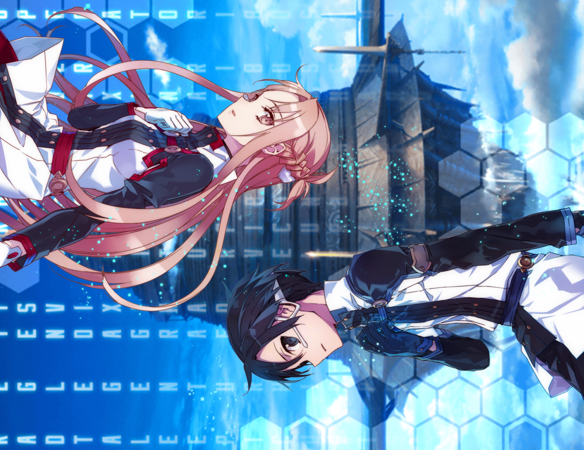 Download Sword Art Online Ordinal Scale Asuna Yuuki Kirito (Sword Art ...