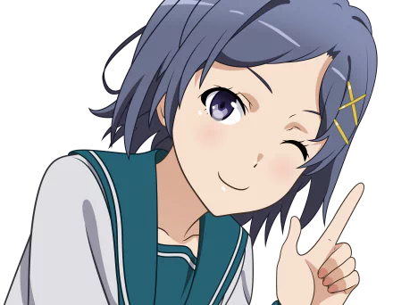 Komachi Hikigaya from the anime My Teen Romantic Comedy SNAFU in a vibrant 4K Ultra HD PC desktop wallpaper, showcasing her cheerful expression and signature school uniform.