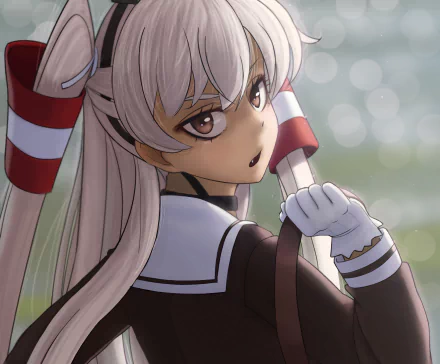 Amatsukaze (Kancolle) Anime Kantai Collection HD Desktop Wallpaper | Background Image