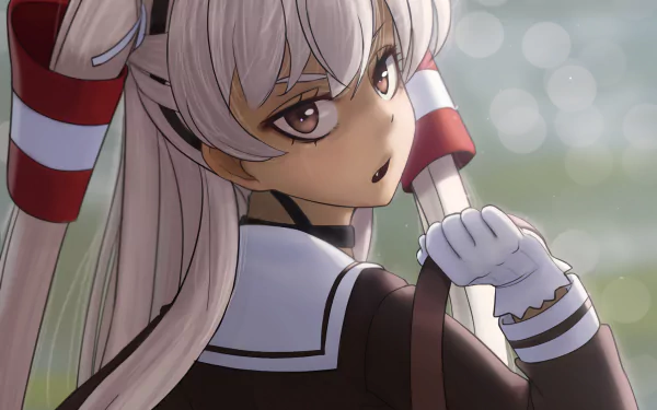 Amatsukaze (Kancolle) Anime Kantai Collection HD Desktop Wallpaper | Background Image