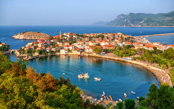  Panoramic View of City in Turkey