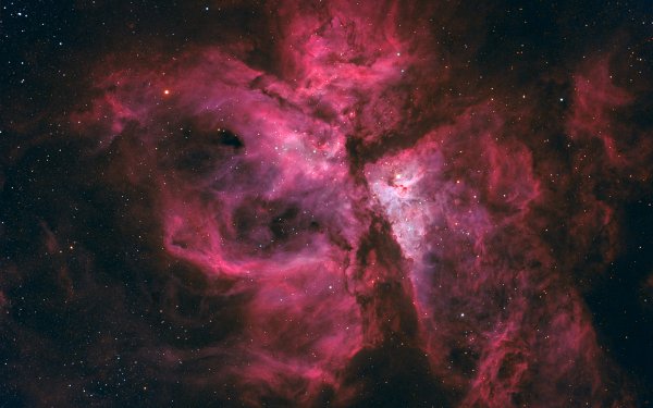 Sci Fi Nebula Carina Nebula Space Galaxy Stars Red Cosmos Pink HD Wallpaper | Background Image