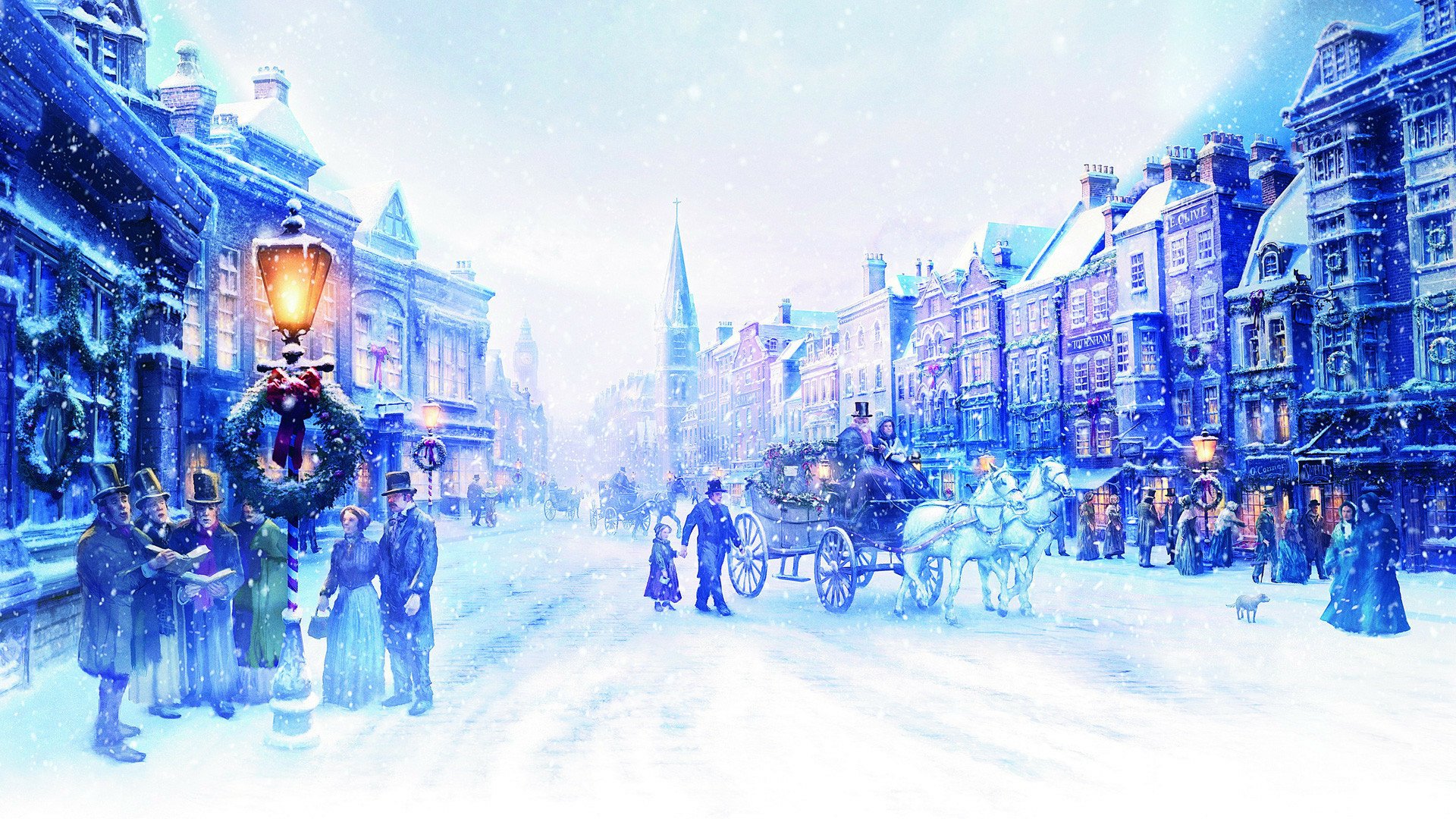 A Christmas Carol HD Wallpaper | Background Image | 1920x1080 | ID ...