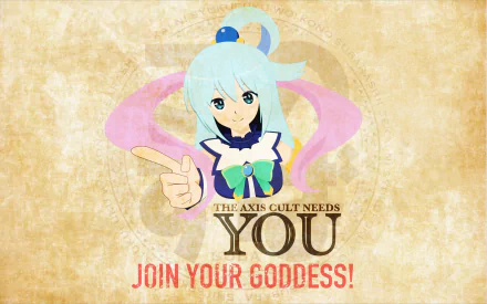 Aqua (KonoSuba) Anime KonoSuba - God’s blessing on this wonderful world!! HD Desktop Wallpaper | Background Image