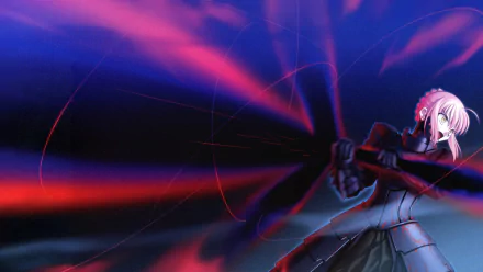 Saber Alter Anime Fate/Grand Order HD Desktop Wallpaper | Background Image