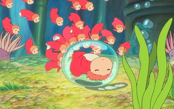Anime Ponyo HD Desktop Wallpaper | Background Image