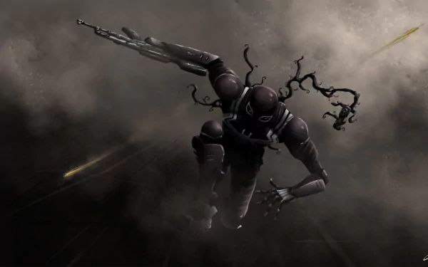 DC Comics Comic Agent Venom HD Desktop Wallpaper | Background Image