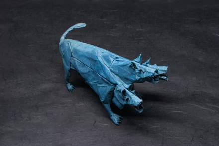 cerberus man made origami HD Desktop Wallpaper | Background Image