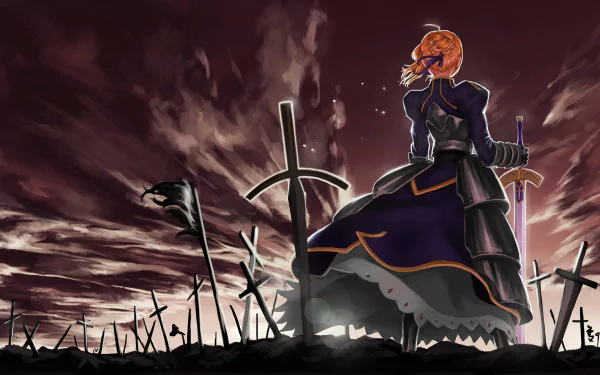 Anime Fate/Stay Night HD Desktop Wallpaper | Background Image