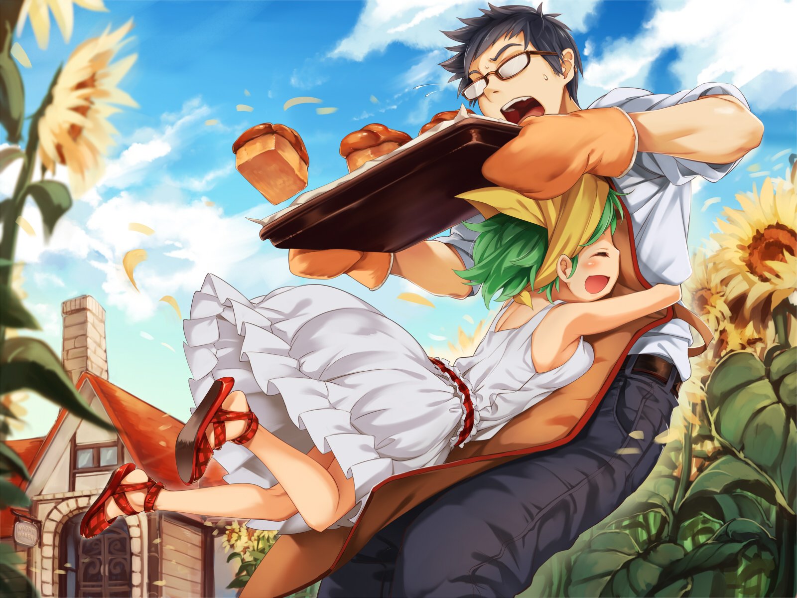 Yuuka Kazami's Radiant Summer – HD Touhou Anime Wallpaper Bliss