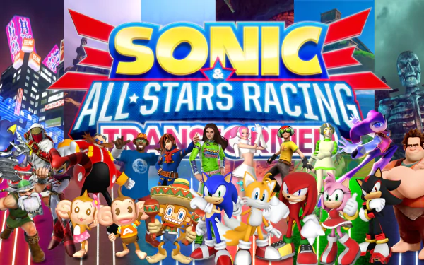 video game Sonic & All-Stars Racing Transformed HD Desktop Wallpaper | Background Image