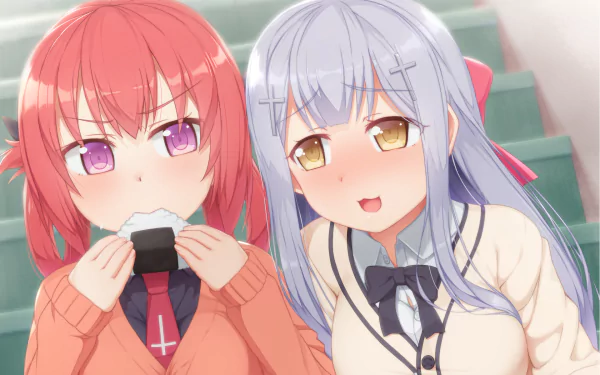 Raphiel Shiraha Ainsworth Satanichia Kurumizawa McDowell Anime Gabriel DropOut HD Desktop Wallpaper | Background Image