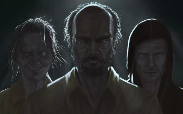 Marguerite Baker Lucas Baker Jack Baker video game Resident Evil 7: Biohazard HD Desktop Wallpaper | Background Image