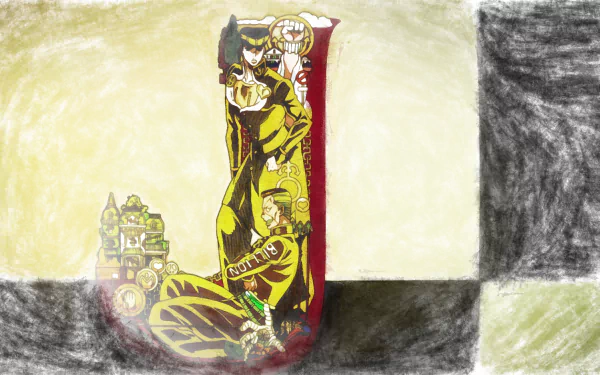 Crazy Diamond (Jojo's Bizarre Adventure) The Hand (Jojo's Bizarre Adventure) Okuyasu Nijimura Josuke Higashikata Anime Jojo's Bizarre Adventure HD Desktop Wallpaper | Background Image