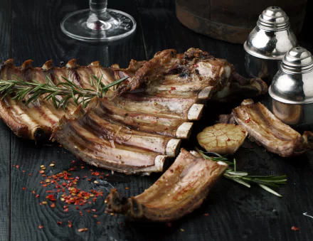 pork still life food meat HD Desktop Wallpaper | Background Image