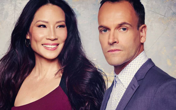 Lucy Liu Dr. Joan Watson Jonny Lee Miller Sherlock Holmes TV Show Elementary HD Desktop Wallpaper | Background Image
