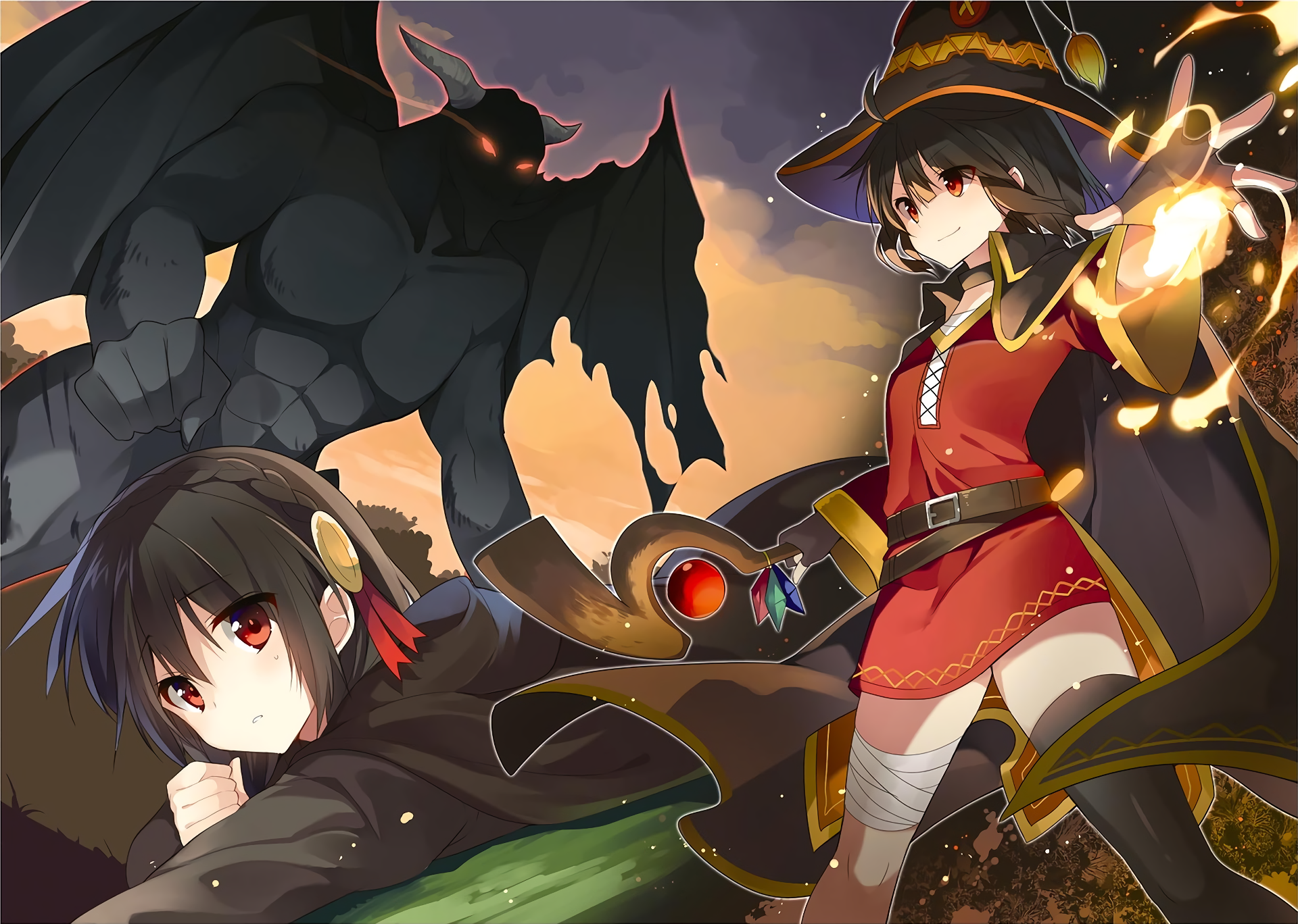Anime KonoSuba - God’s blessing on this wonderful world!! HD Wallpaper | Background Image
