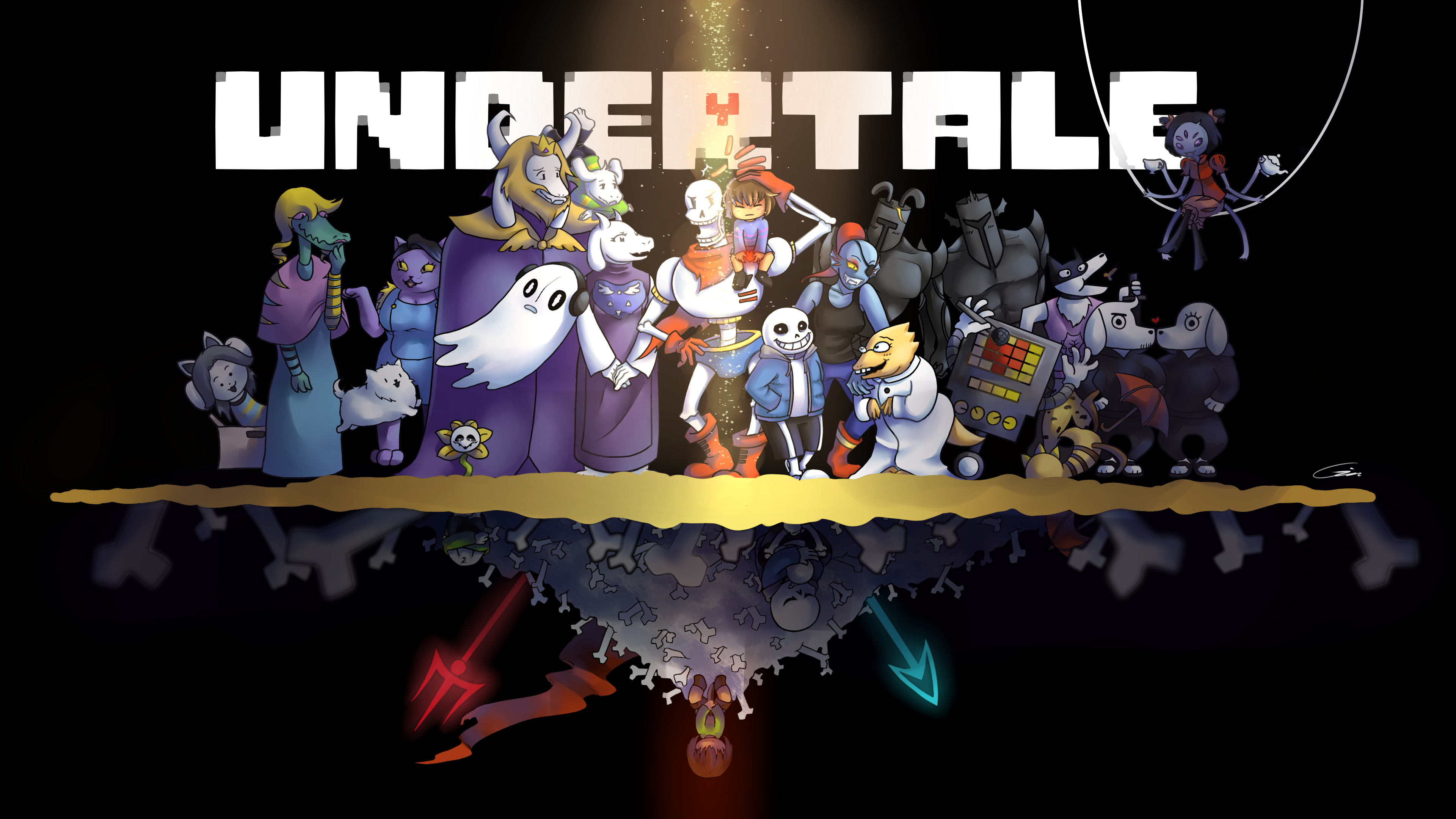 100+] Undertale Desktop Backgrounds